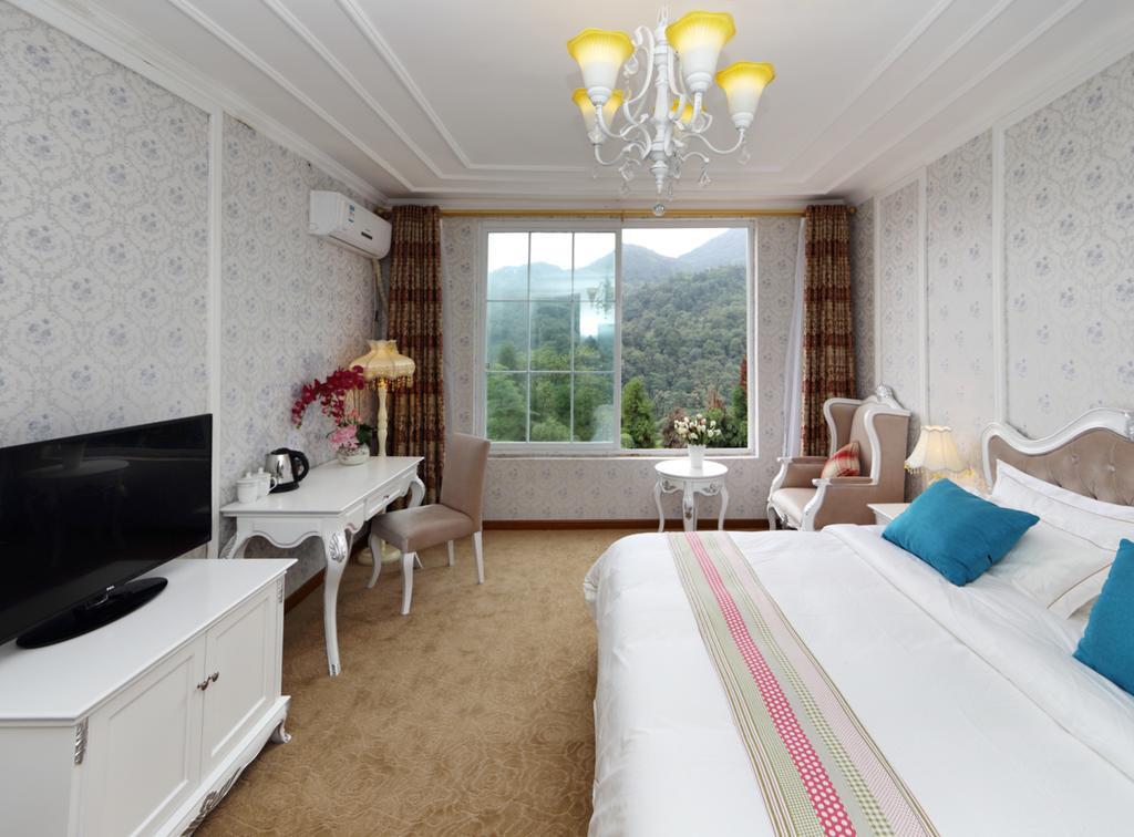 Panshan Tingquan Tuwo Holiday Resort Leshan Chambre photo