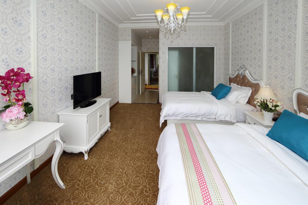 Panshan Tingquan Tuwo Holiday Resort Leshan Chambre photo