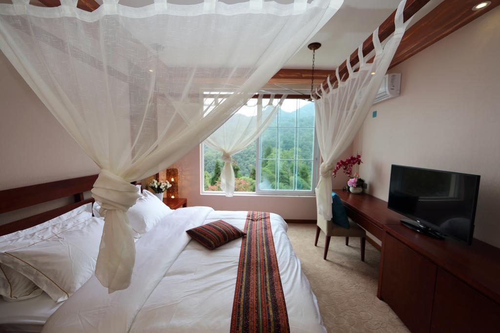 Panshan Tingquan Tuwo Holiday Resort Leshan Chambre photo