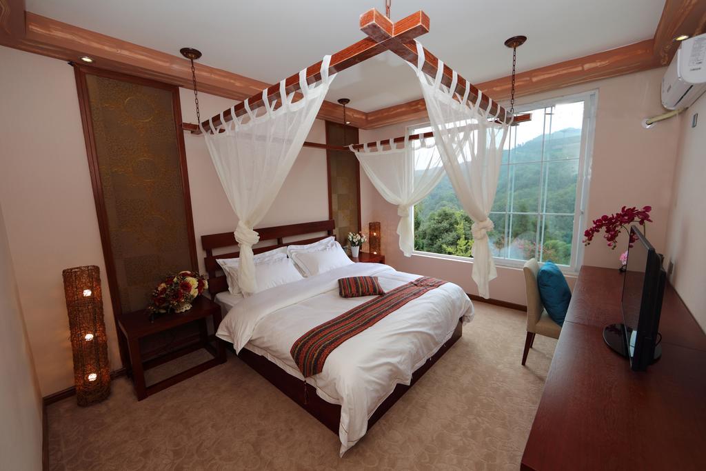 Panshan Tingquan Tuwo Holiday Resort Leshan Chambre photo