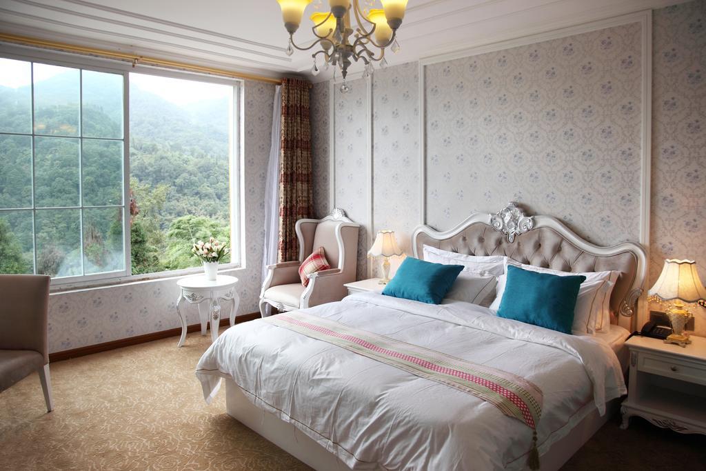 Panshan Tingquan Tuwo Holiday Resort Leshan Chambre photo